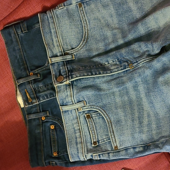 NWOT aritzia denim forum lola mid-rise skinny blue jeans 28, 28L - Picture 5 of 7